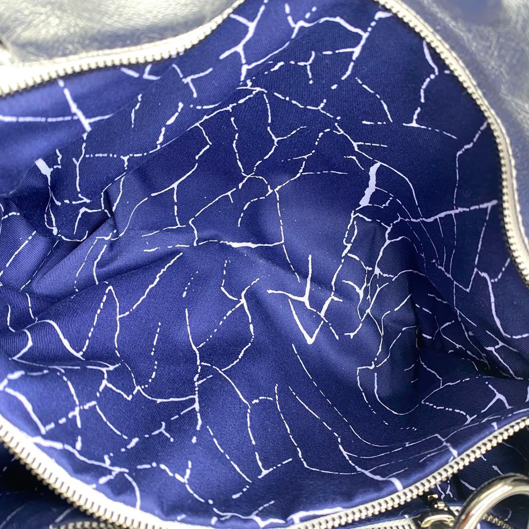 【良品】JAMIN PUECH バッグ ショルダーバッグ 2WAY シルバー