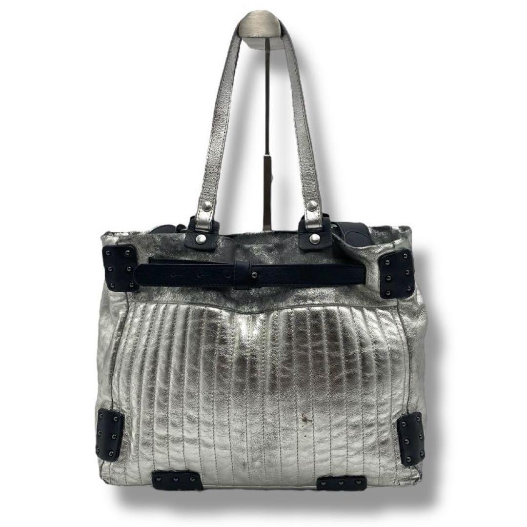 【良品】JAMIN PUECH バッグ ショルダーバッグ 2WAY シルバー