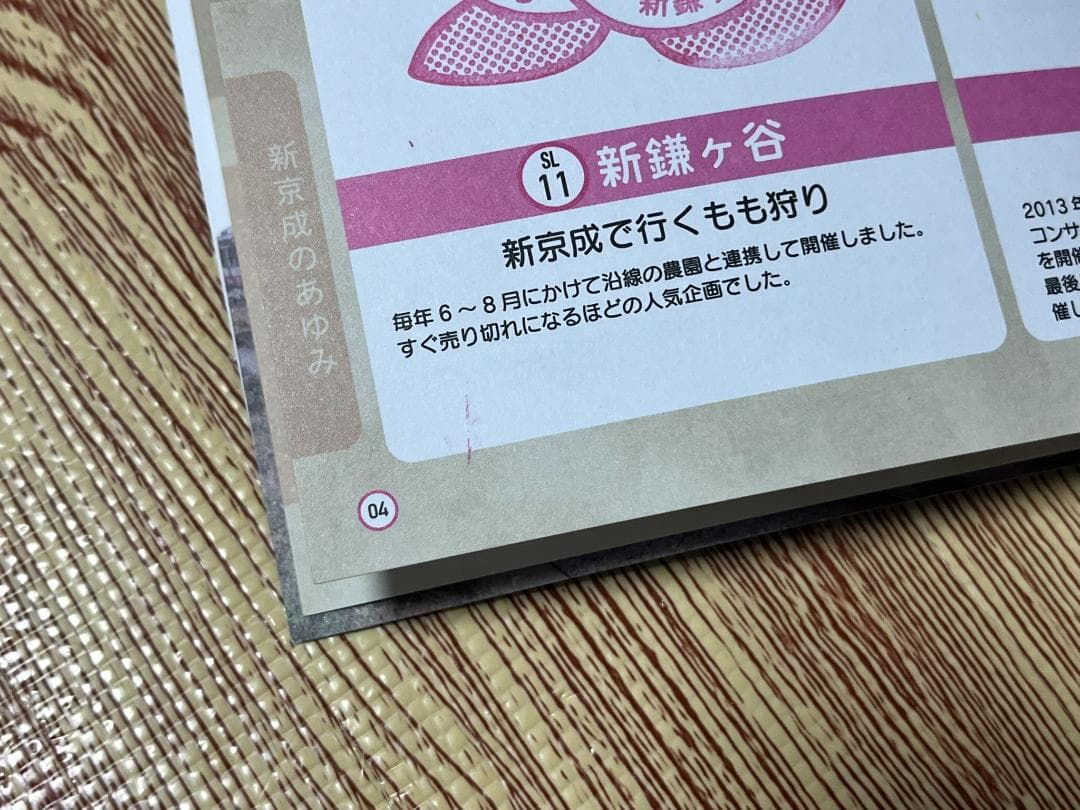 新京成 24stationスタンプラリー 全駅押印済み アクリルスタンド＆おまけ