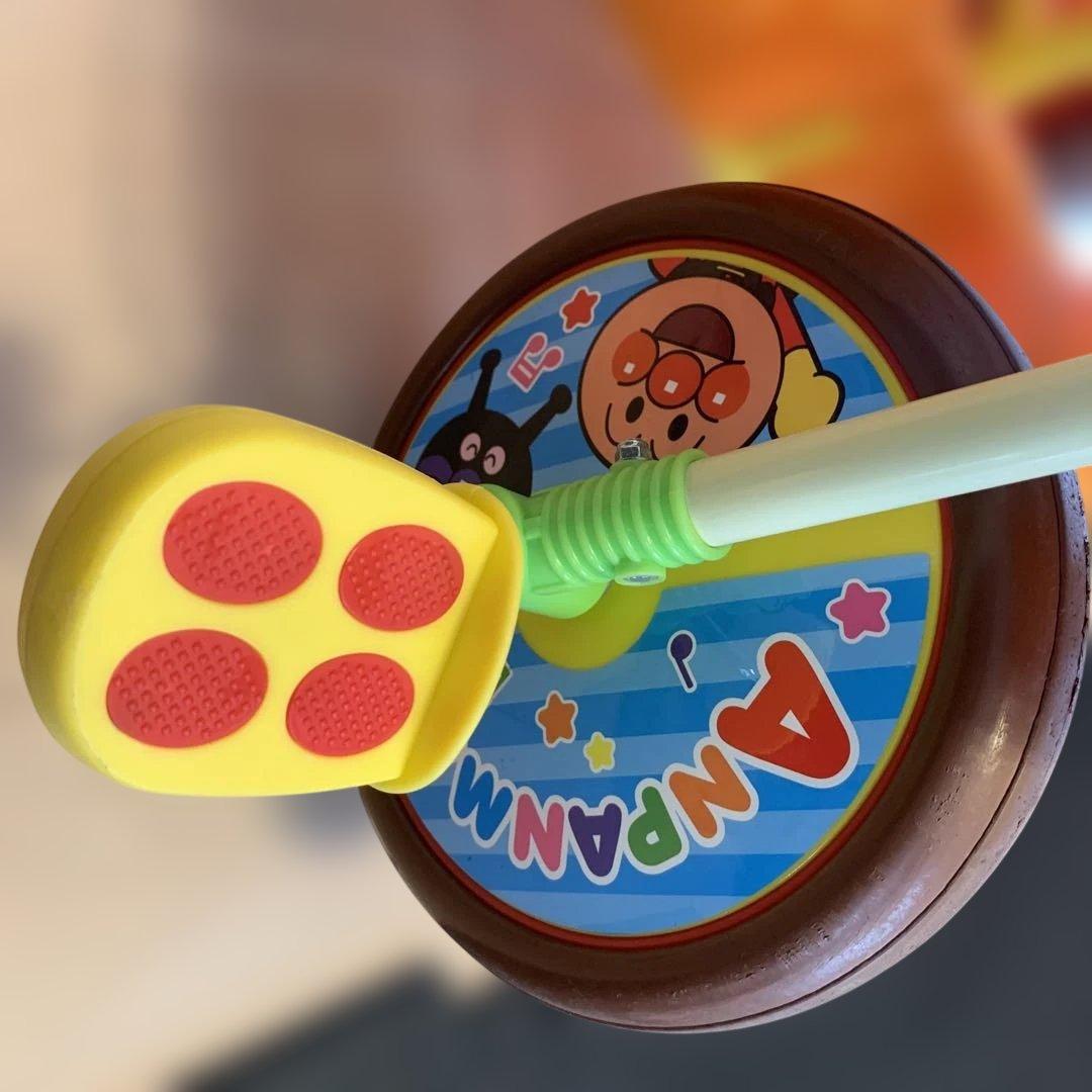 アンパンマン デラックスII 自転車 日よけ付き　メロディ　おしゃべりブザー