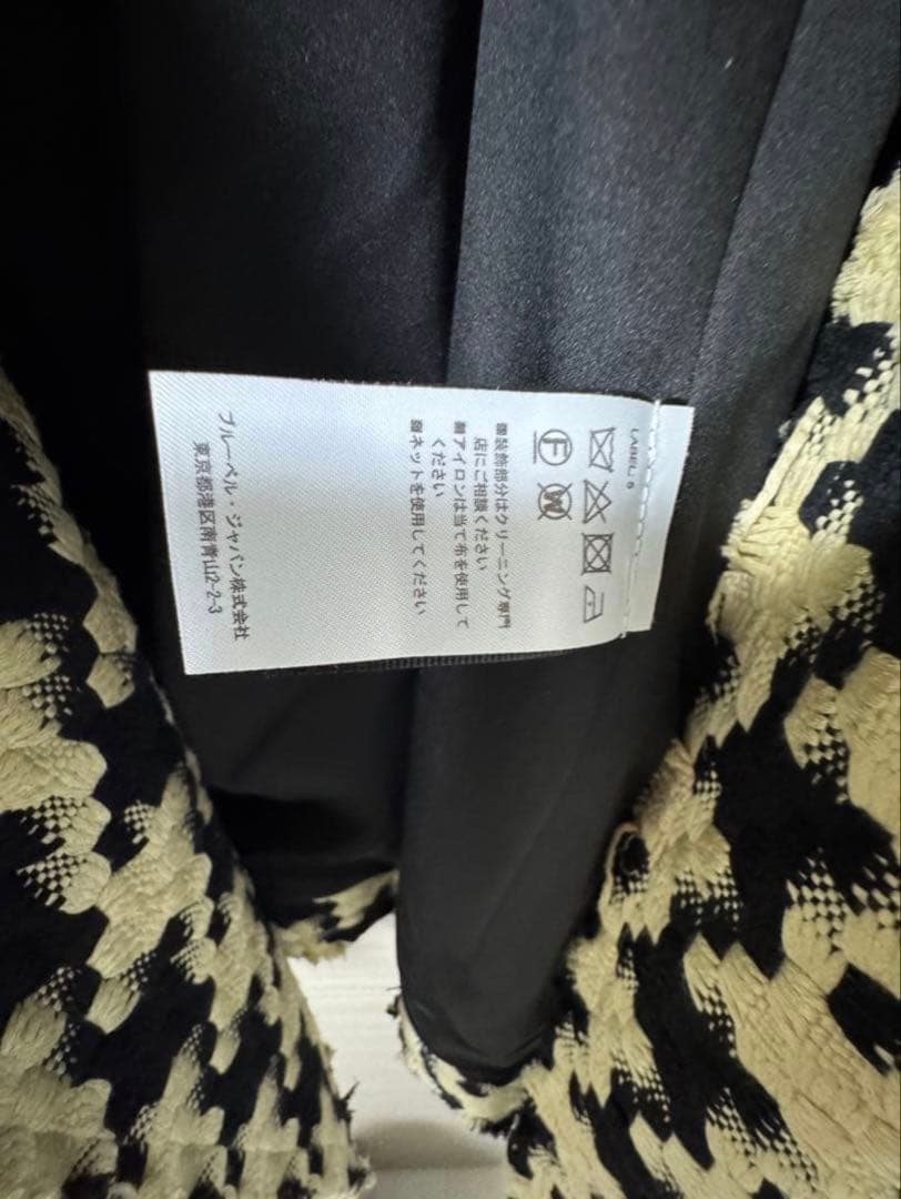 alice + olivia コート　ハウンドトゥース　アリスアンドオリヴィア