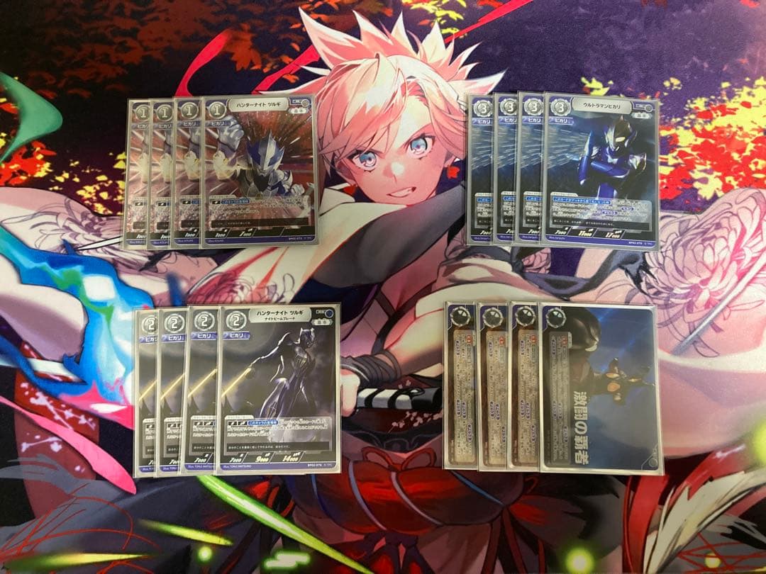 値下げ可能　ウルトラマンカードゲーム　メビウス　ヒカリ　デッキ