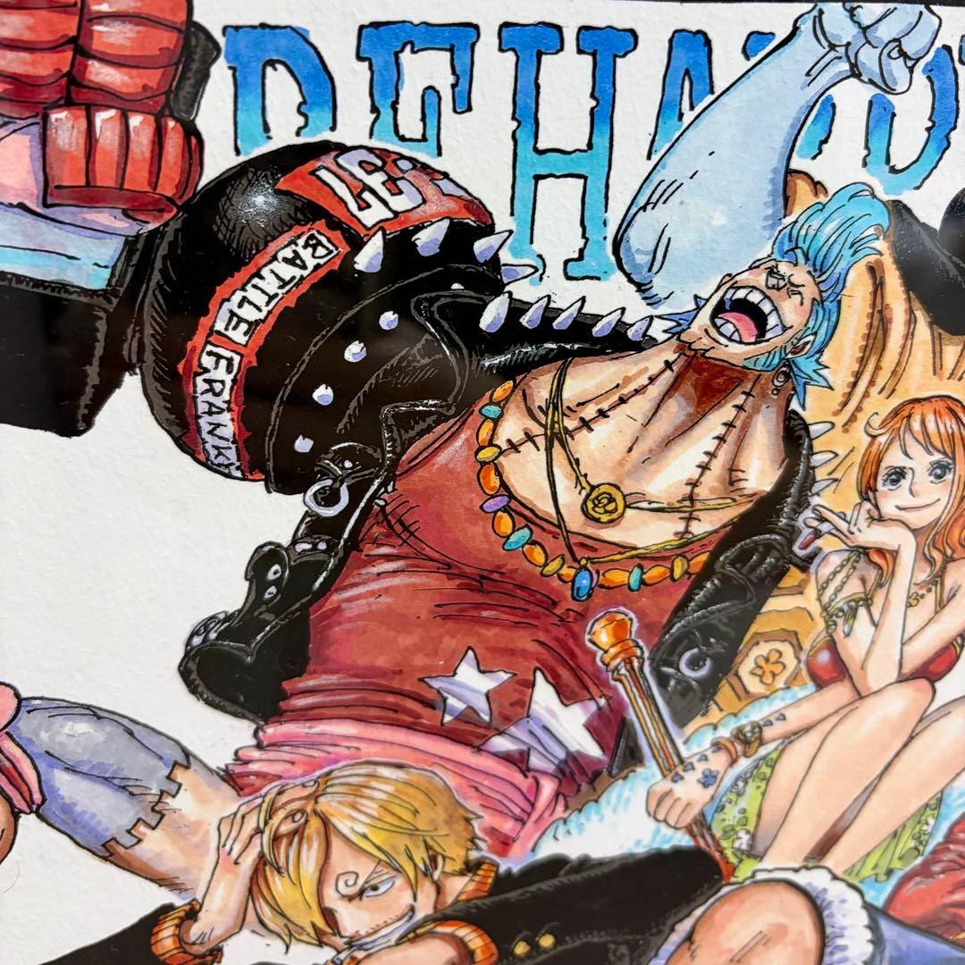 ワンピース 額装高精細複製原画【1/17までお取り置き中・即購入不可】