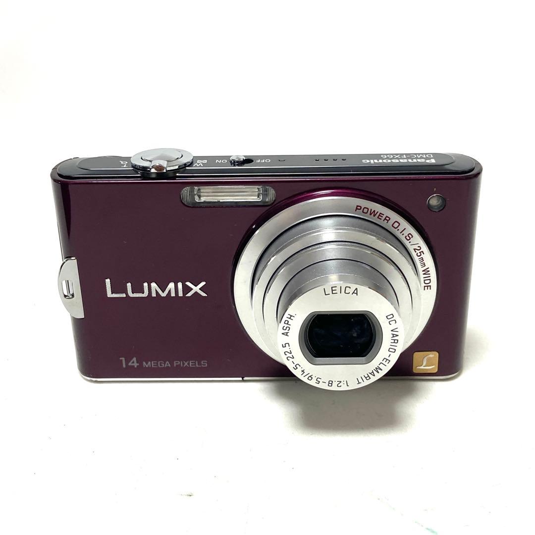 Panasonic LUMIX DMC-FX66 14メガピクセル カメラ