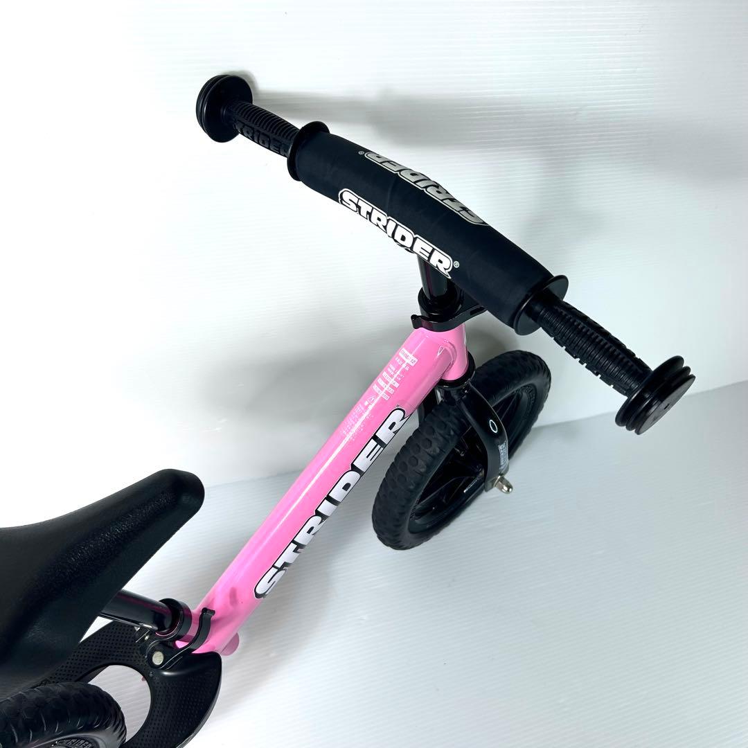 極美品☆STRIDER SPORT バランスバイク ペダル無し ピンク 桃色