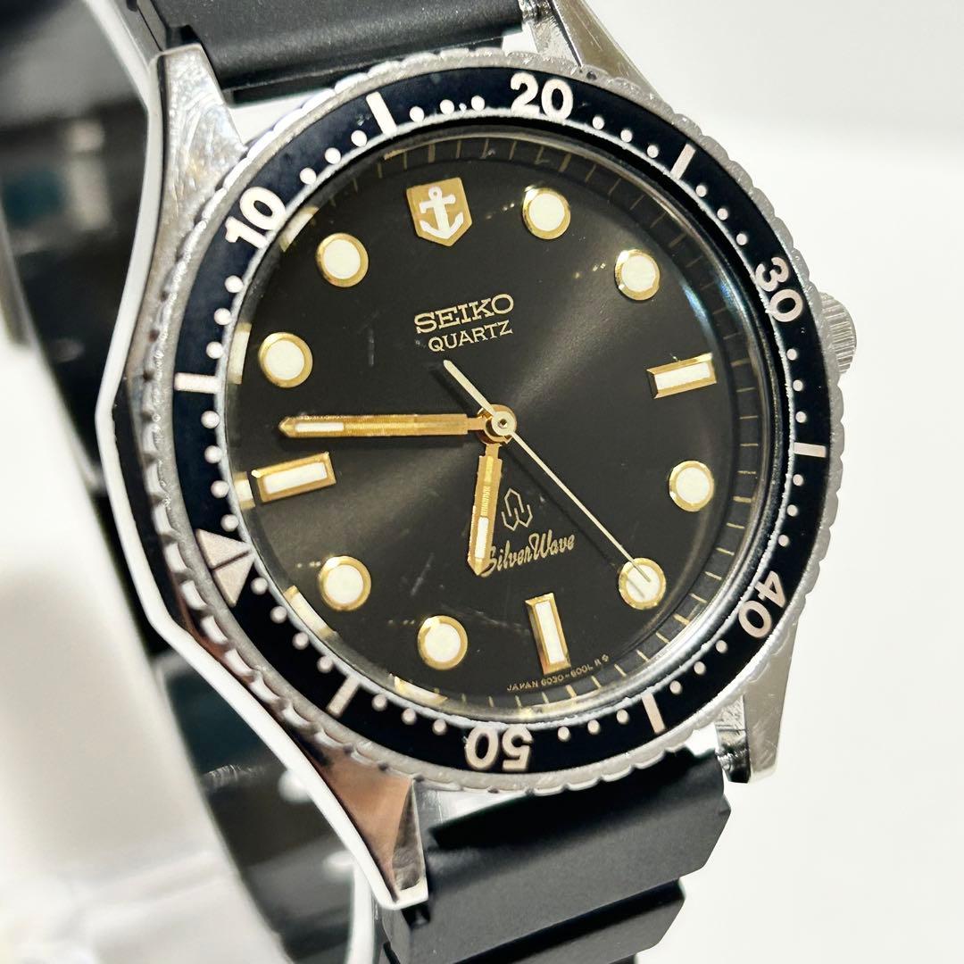 稼働/新品電池/新品ベルト SEIKO シルバーウェーブ 腕時計