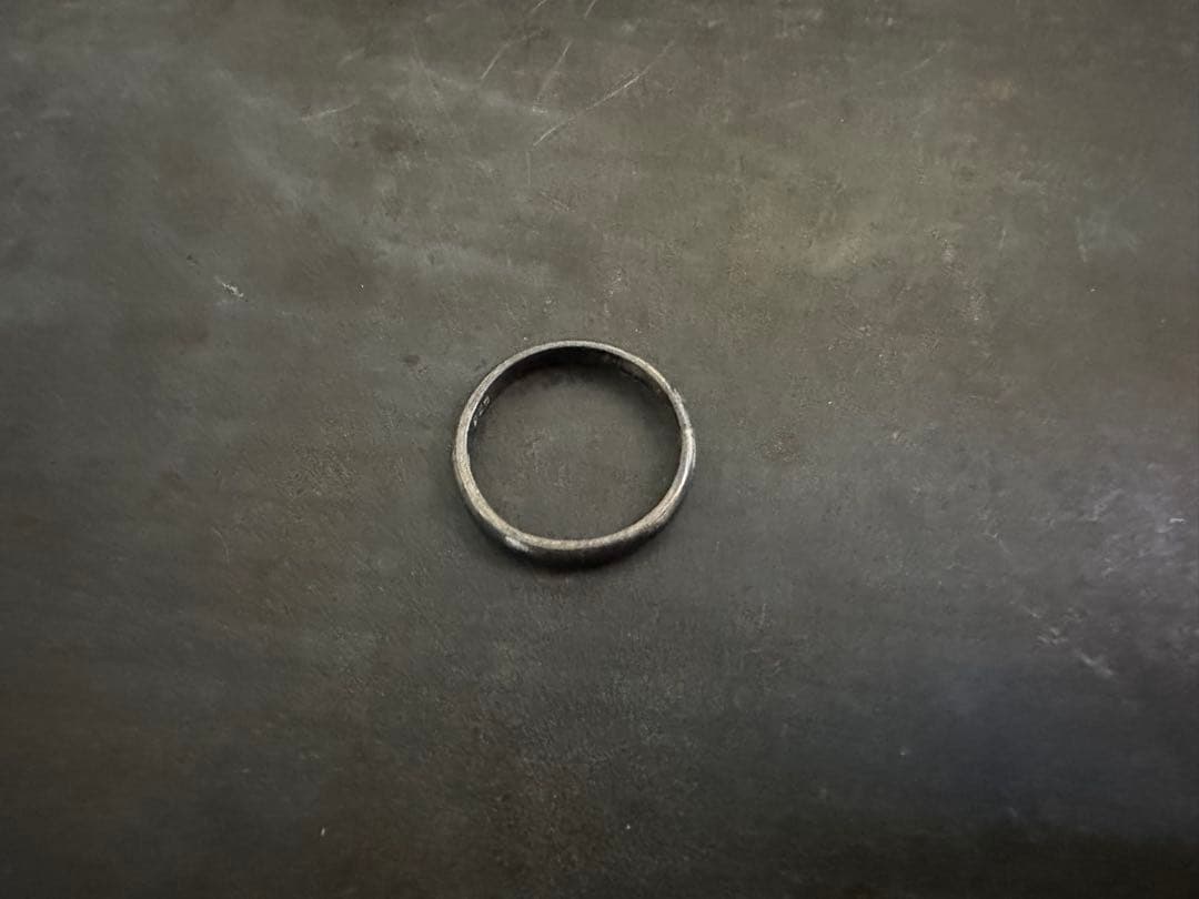 希少　ヴィンテージ　メキシコ　シルバー　925 プレーン　リング　アンティーク