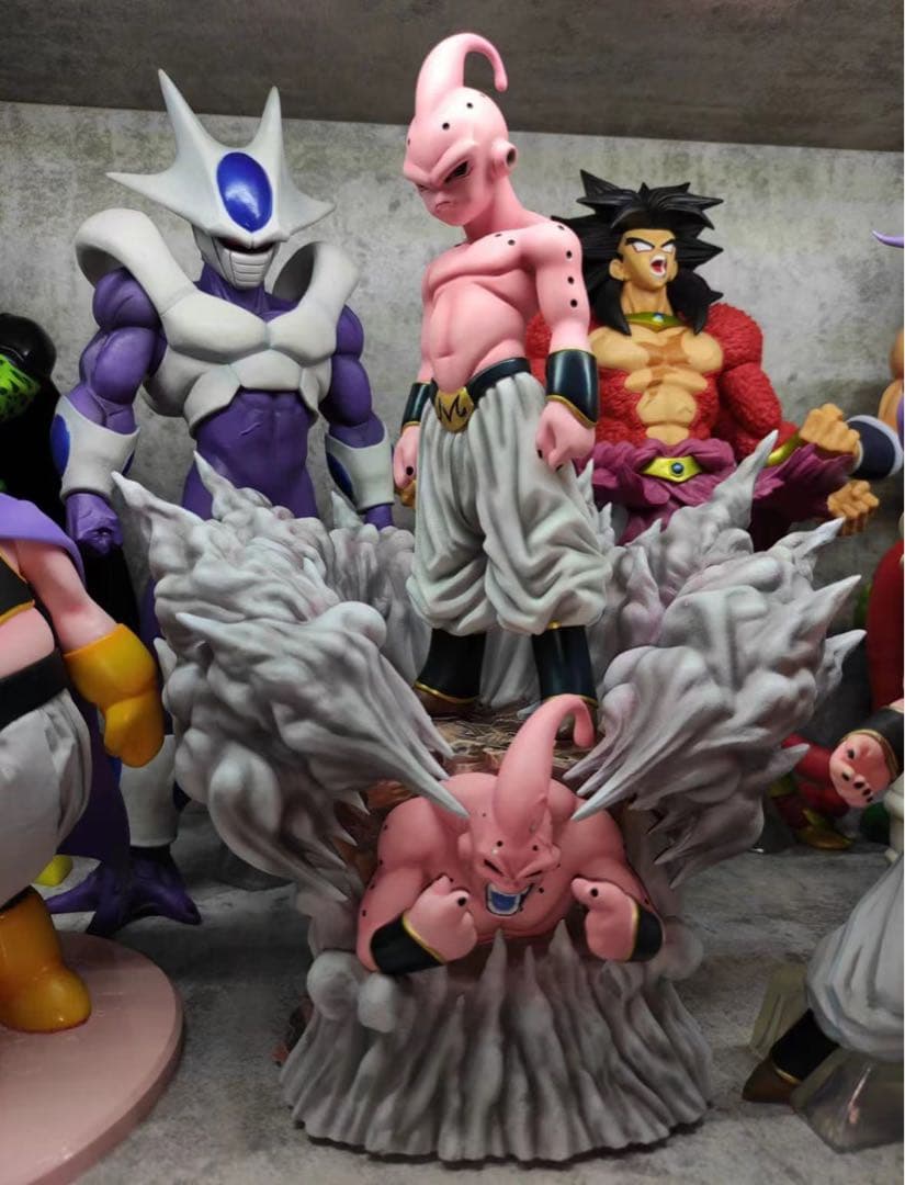 ドラゴンボール 魔人ブウ ガレキ ガレージキット スタチューX①⑨