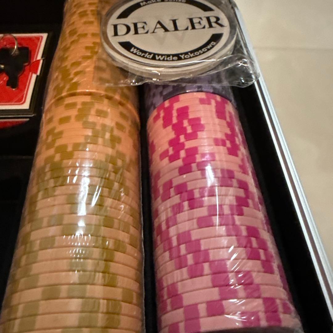 ヨコサワポーカーセット アルミケース入り