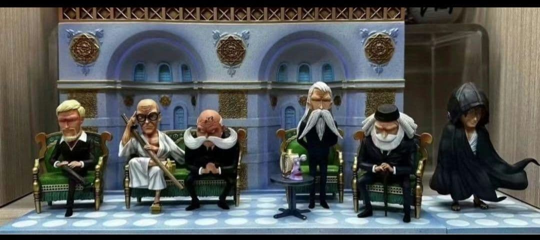 五老星 シャンクス付き ガレージキット フィギュア