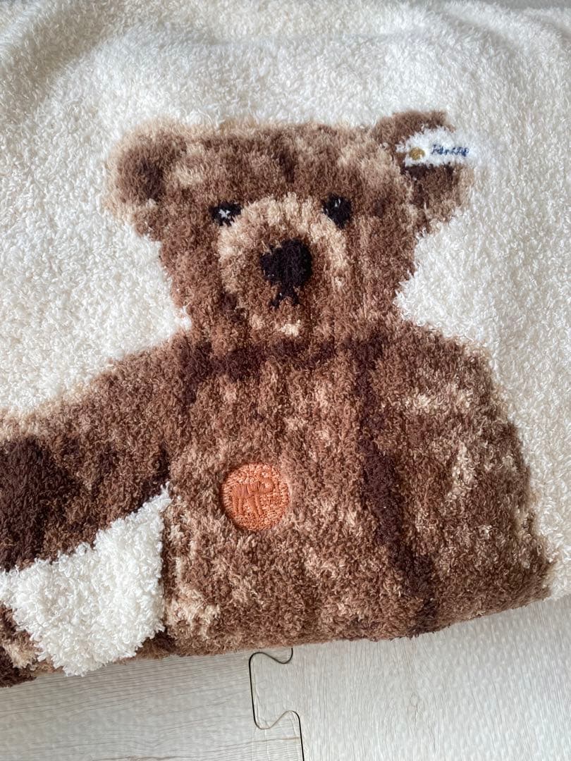 【Steiff】【UNISEX】パウダージャガードカーディガン