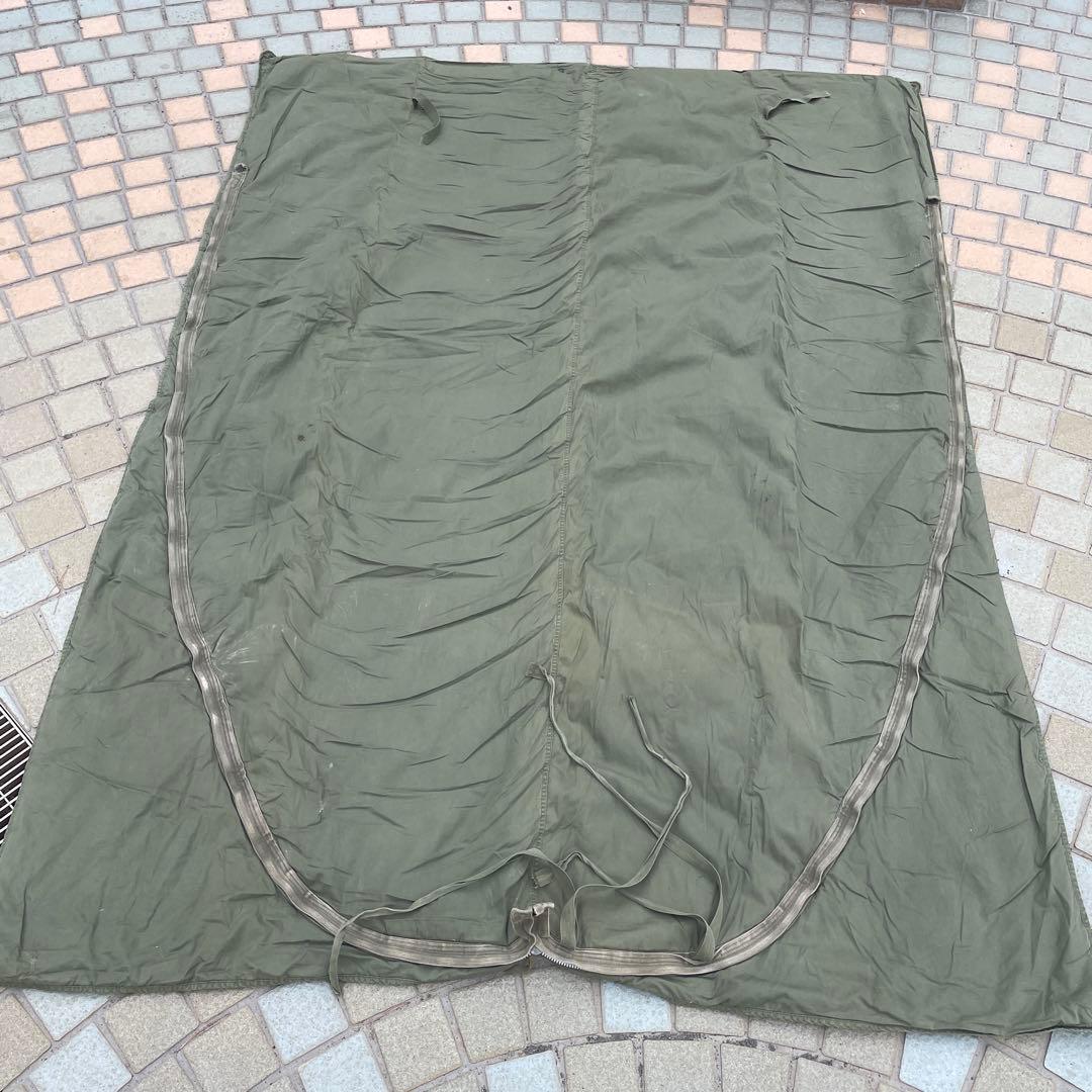 希少！50s アメリカアンティーク　US米軍ミリタリー寝袋USAヴィンテージ古着