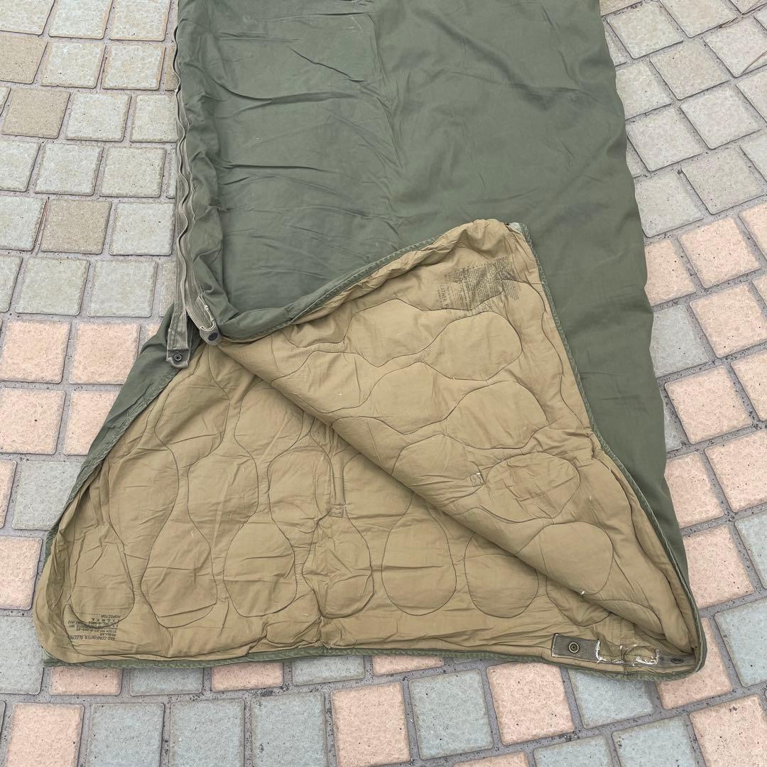 希少！50s アメリカアンティーク　US米軍ミリタリー寝袋USAヴィンテージ古着