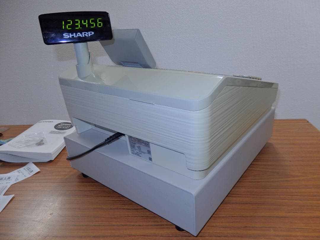 9110 後継機種 設定無料 SHARP XE-A207W-W レジスター