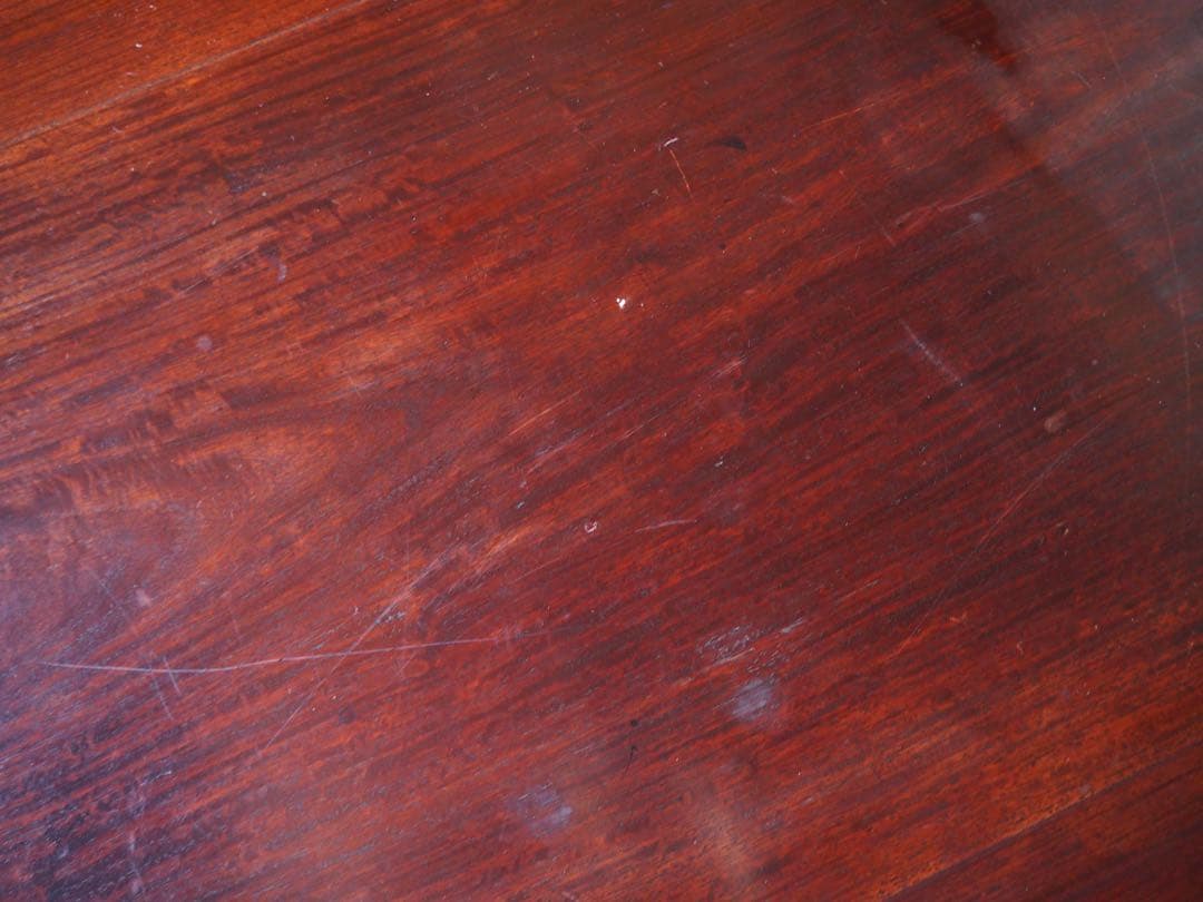 木製ダークブラウン長方形テーブル