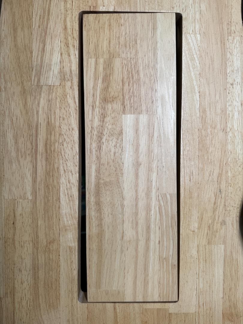 Kanademono パソコンデスク ラバーウッド× Black Steel