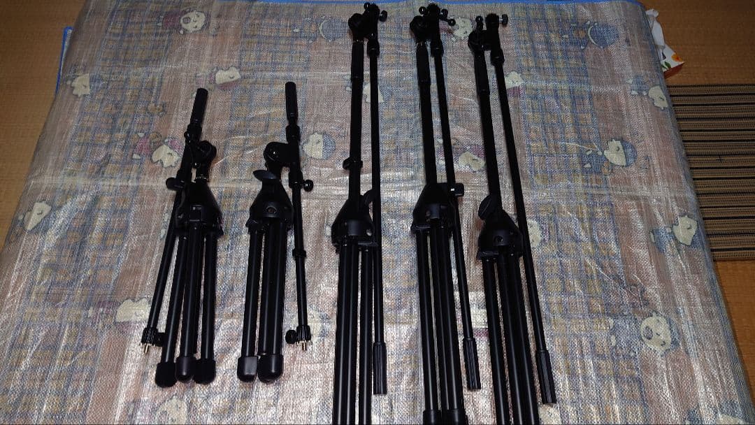 CLASSIC PRO 三脚 4本収納ケース付きマイクスタンド