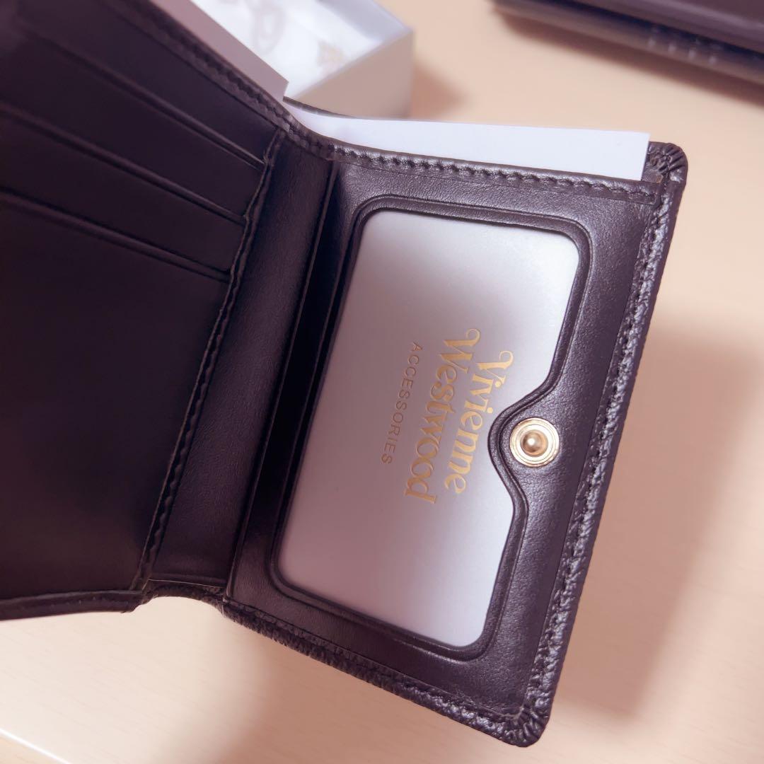 【未使用】 Vivienne Westwood 三つ折財布 黒