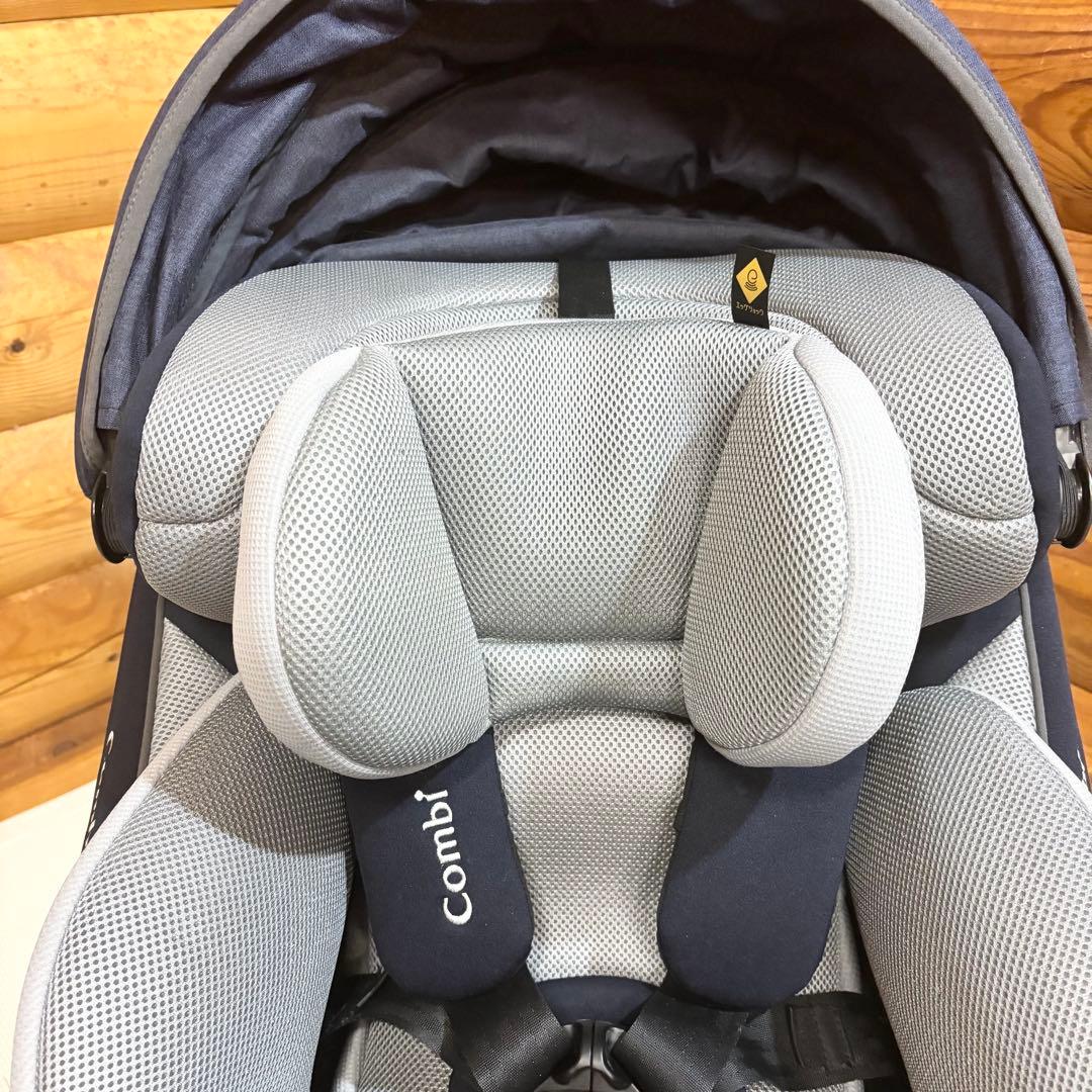 【美品】Combi コンビ クルムーヴ アドバンス ISOFIX エッグショック