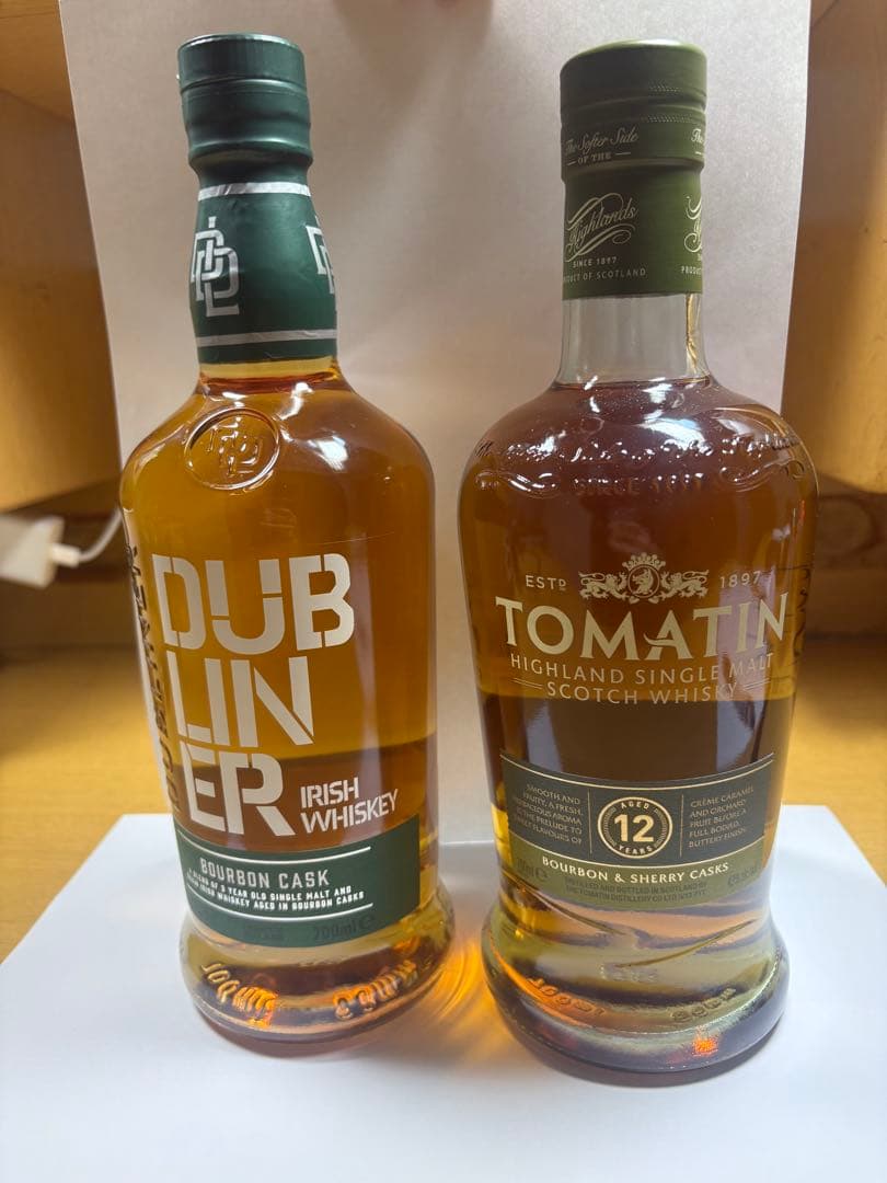 DUBLINER & TOMATIN 12年ウイスキーセット