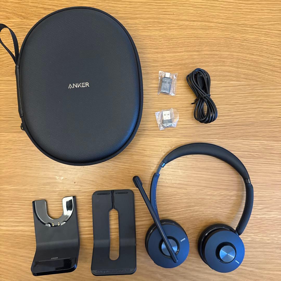 ワイヤレスヘッドセット　Anker PowerConf H700