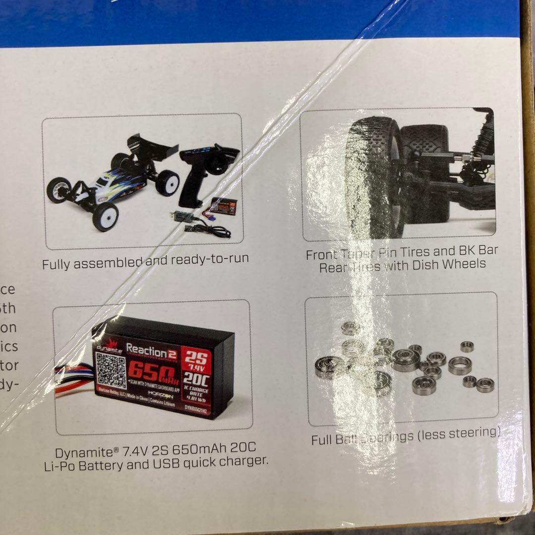 Losi Mini-B RTR 1/16 2WD バギー - イエロー/ホワイト