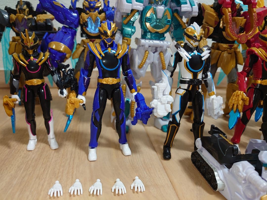 ミニプラ　テガソード　グーデバーン　ブラック大獣神　勇動　ゴジュウジャー