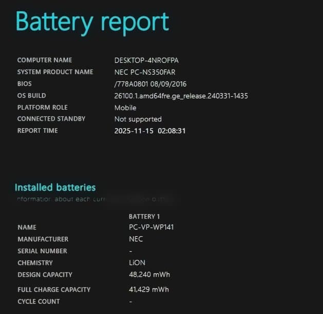 NECノートパソコン Core i3/8GB/新品SSD/Windows11