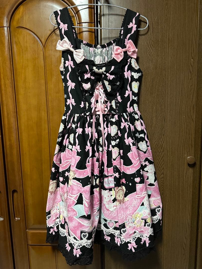 くみゃちゃんのRibbonC'estBonBelle Journee柄JSK1型