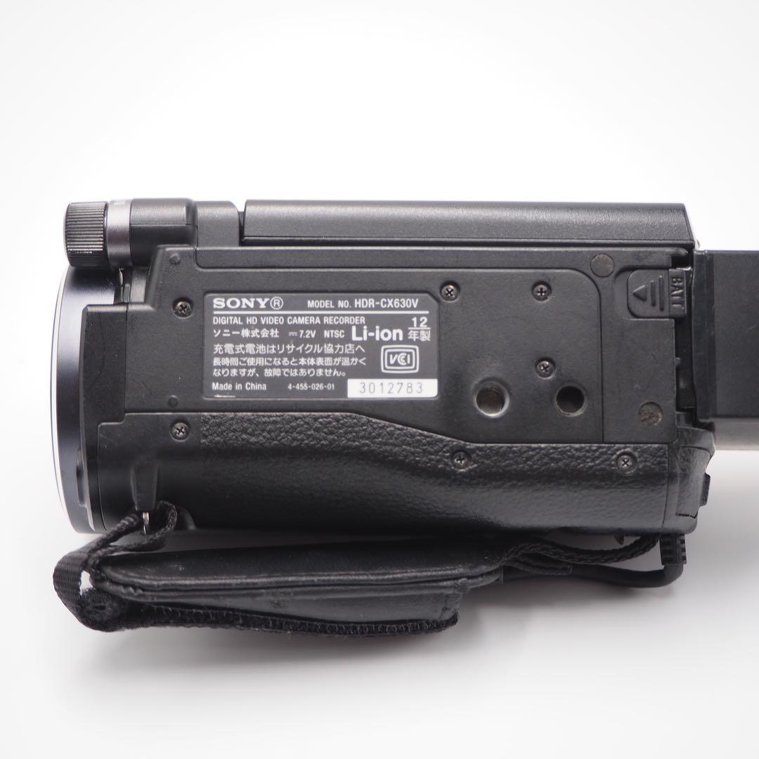ビデオカメラ SONY HDR-CX630V バッテリー3個、メモリー付き‼️
