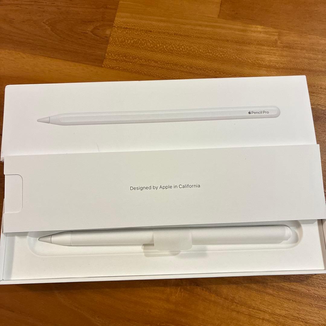 Apple Pencil Pro ホワイト 箱付き
