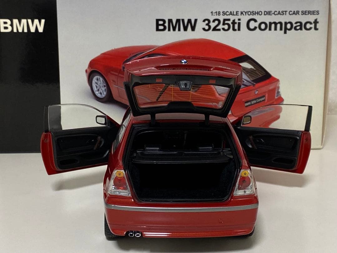 京商 1/18 BMW 325ti Conpact コンパクト (レッド)