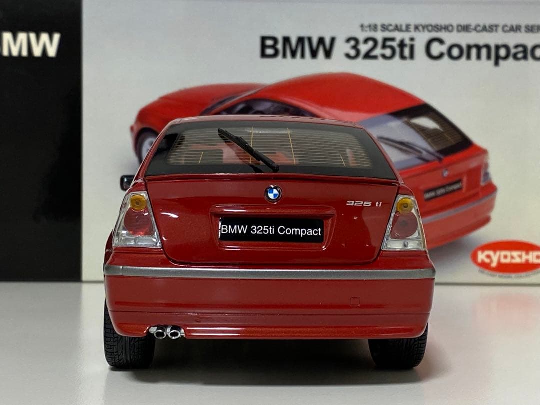 京商 1/18 BMW 325ti Conpact コンパクト (レッド)