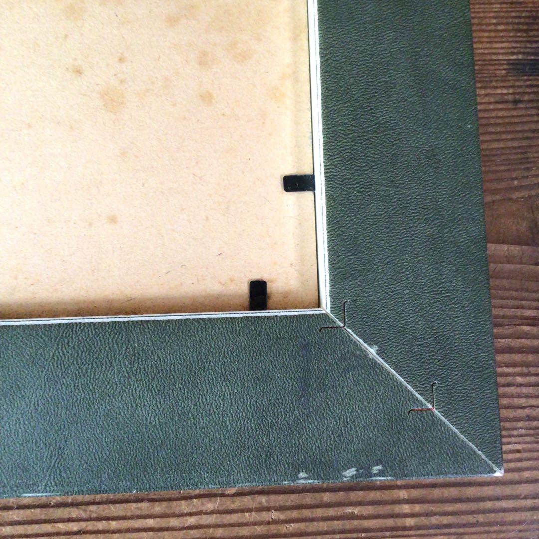 No5177 額装　油絵　流月真一　「赤富士」　Mt.FUJI 油彩画　送料無料