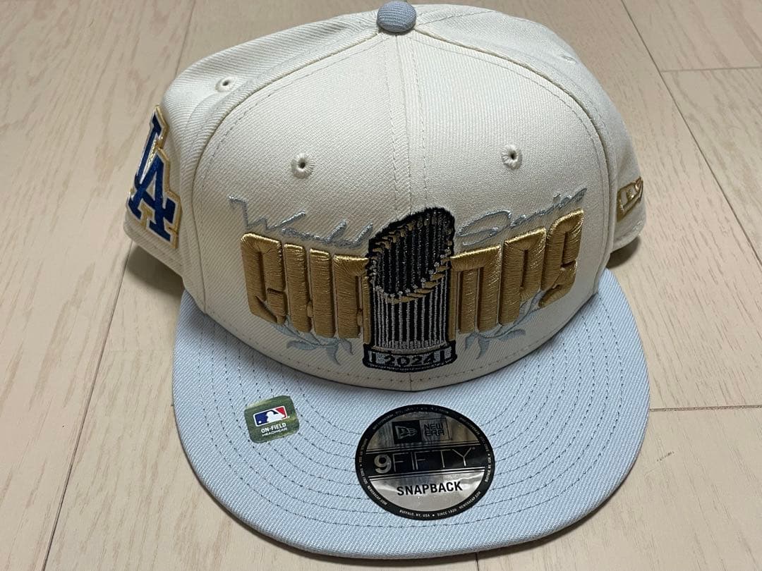 2024年ドジャース ワールドシリーズ Tシャツ&キャップ　チャンピオンセット