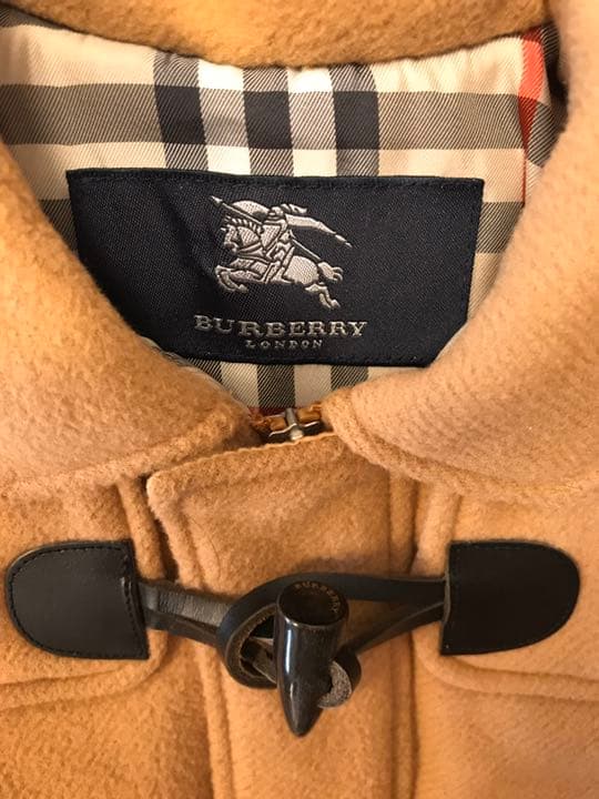 バーバリー　ダッフルコート　キッズ