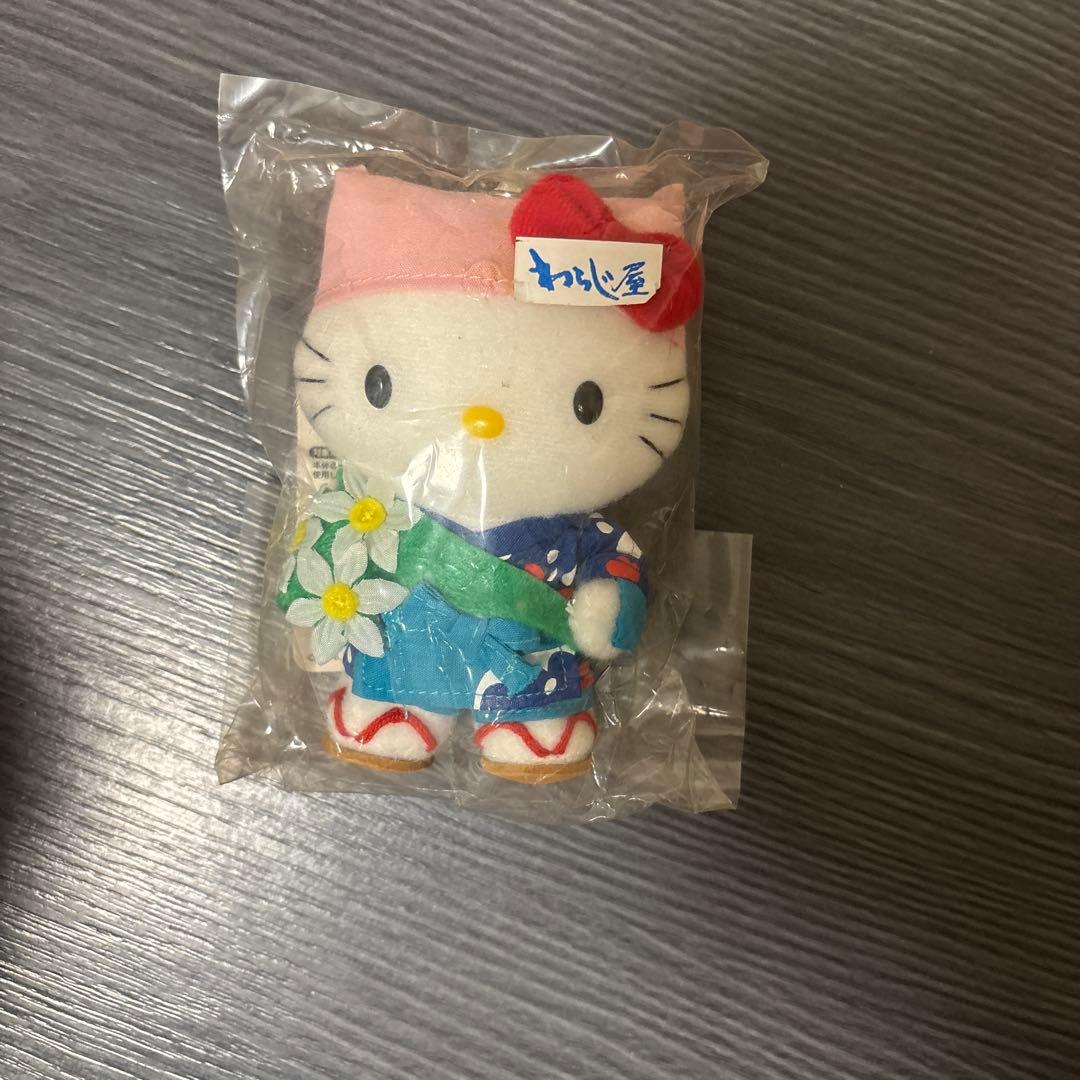ハローキティ マスコット 福井限定 越前水仙バージョン