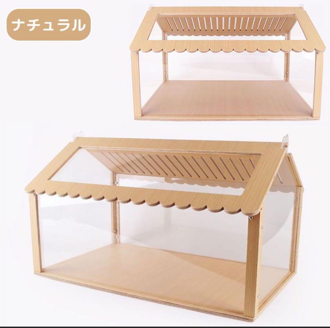 新品未使用ハムスター ケージ 小動物ケージ 透明 大きい 飼育ケージ 大型