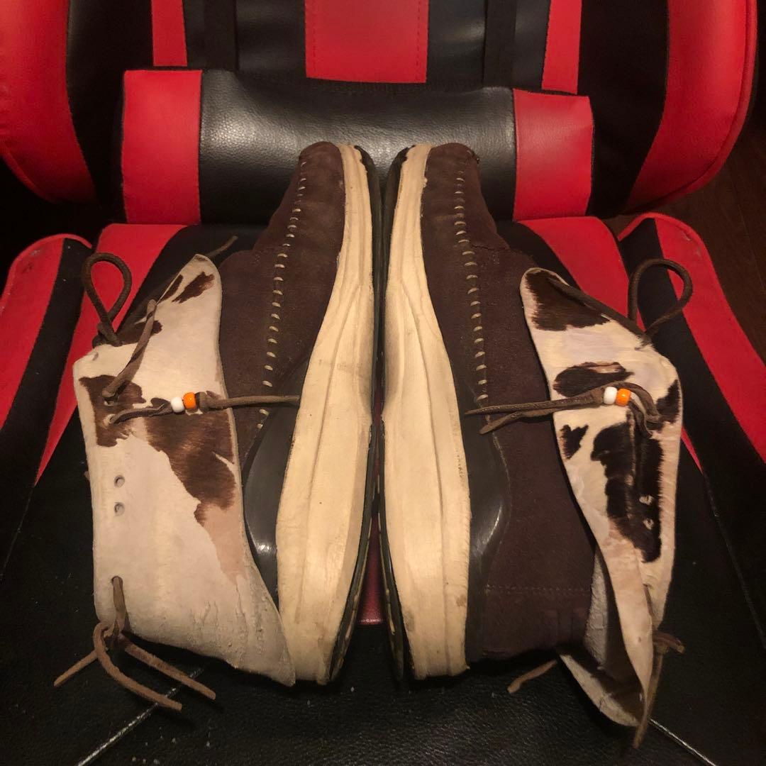 ビズビム　スウェード　スニーカー　コンチョ