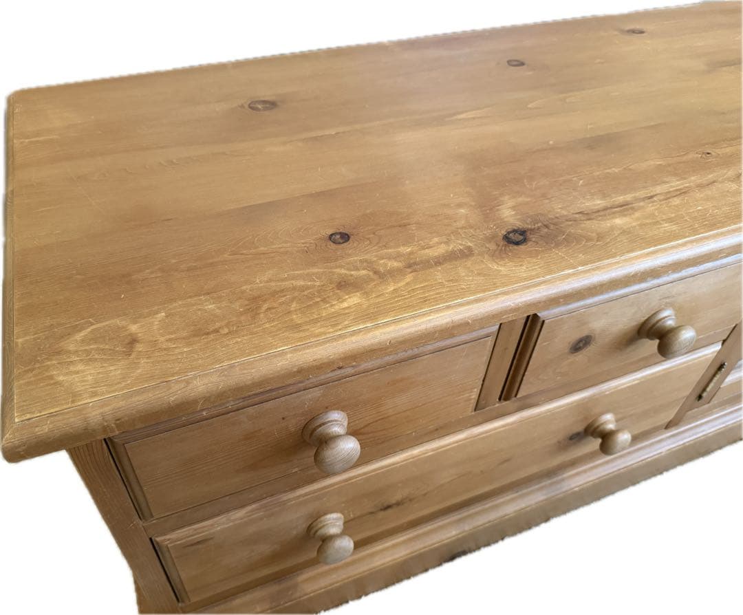 ペニーワイズ家具　ローチェスト　欧州アカマツ 無垢材　テレビ台　カントリー