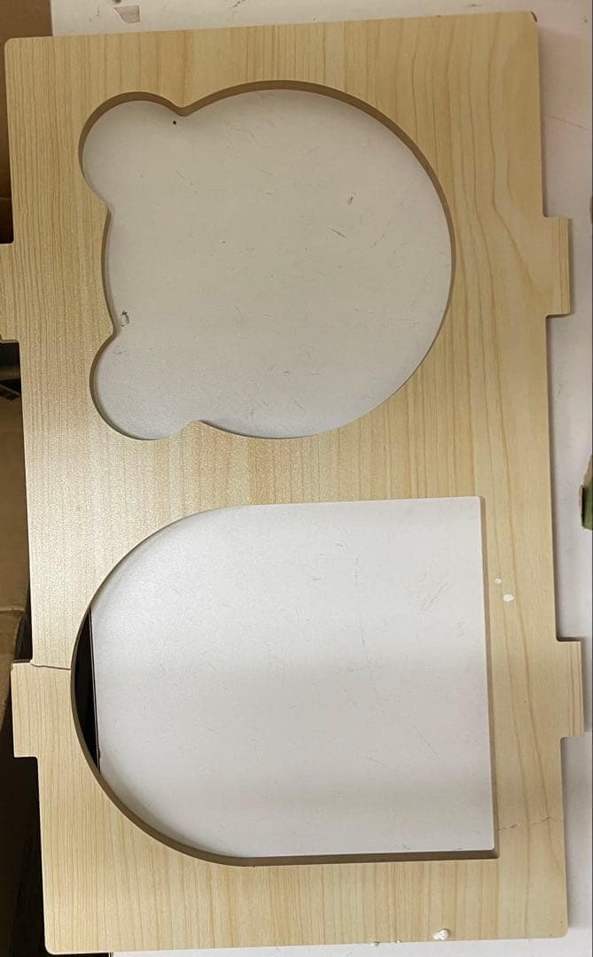 Alebert キャットタワー 猫タワー 木製 宇宙船 短足猫 据え置き