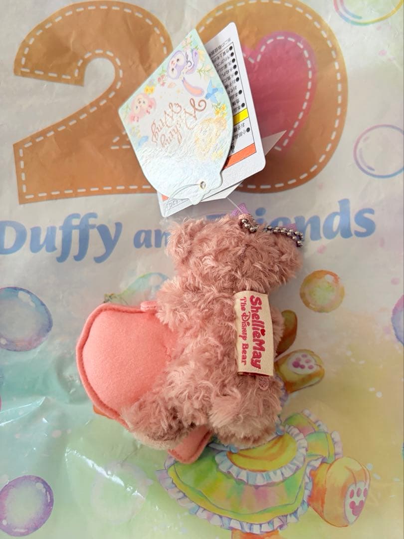 ダッフィー＆フレンズ　ぬいぐるみチャーム　ウィッシングウィングス