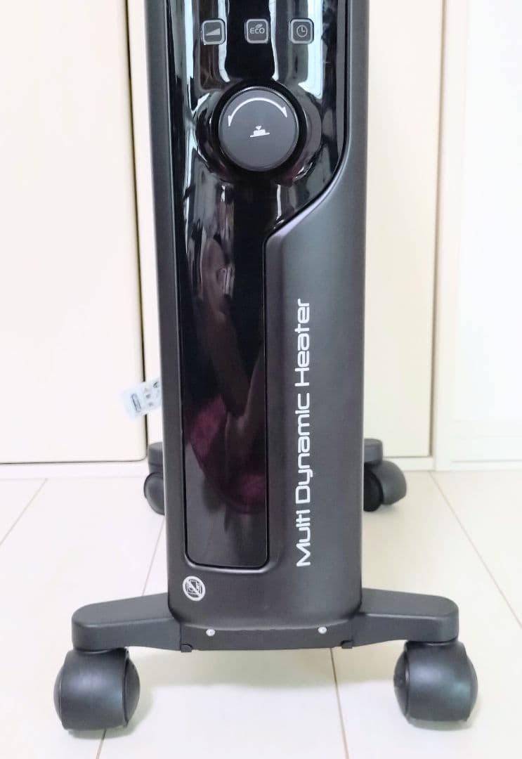 デロンギ マルチダイナミックヒーター MDHU15-BK リモコン説明書付