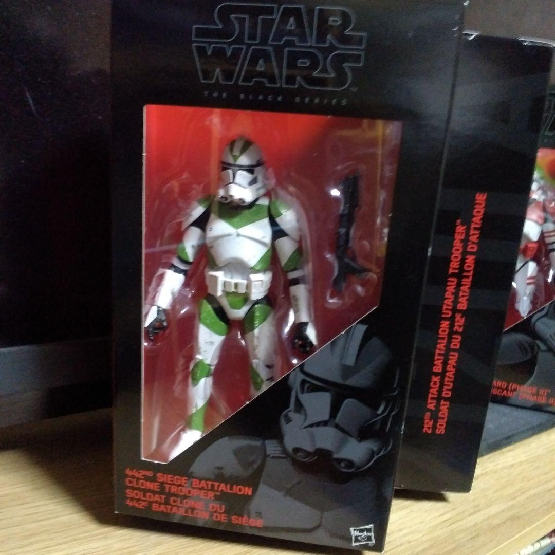 スターウォーズ　ブラックシリーズ　クローントルーパー　オーダー66　4パック