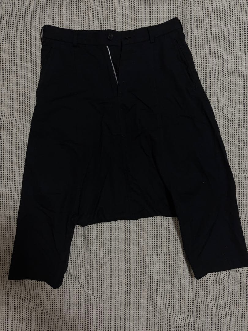 ブラックコムデギャルソン　サルエルパンツ　wool100