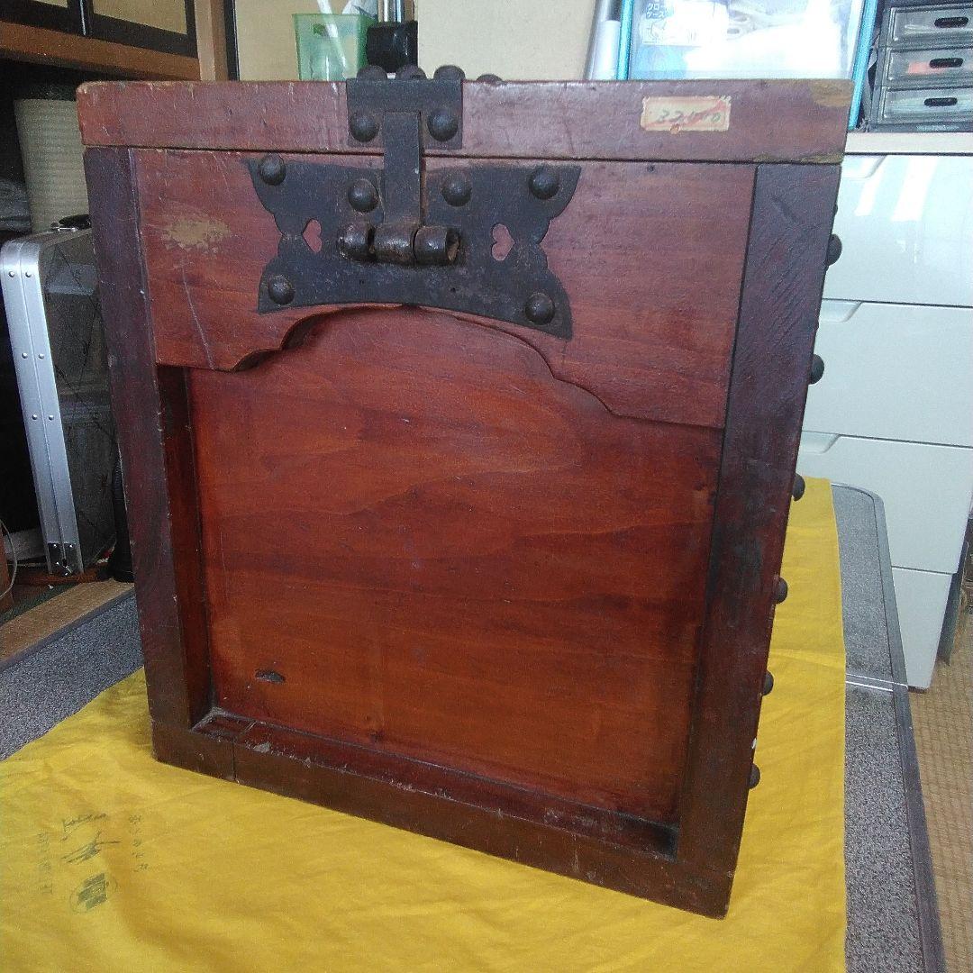 江戸時代の銭箱。