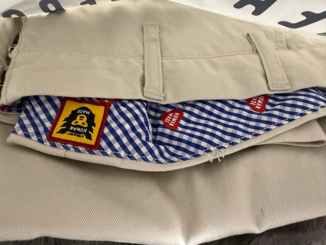 最終値下げHuman Made Wide Cropped Pants L サイズ