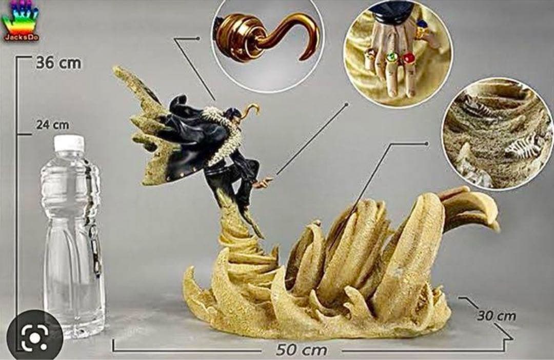 ワンピース海外フィギュア　ワンピースガレージキット　クロコダイルフィギュア