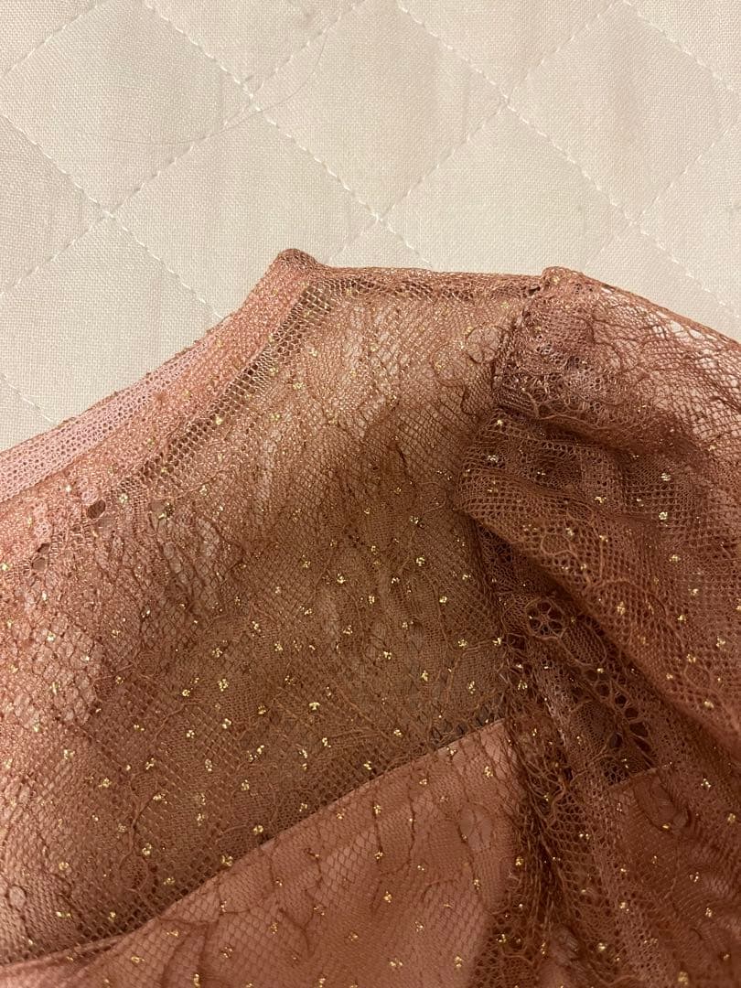 Aimer グリッターレースフィット＆フレアドレス