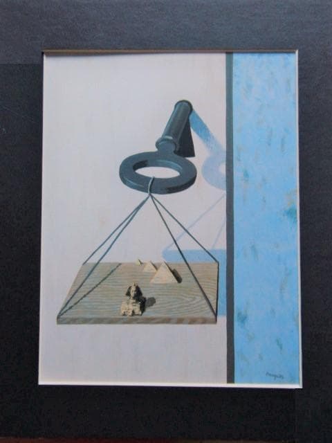 ルネ・マグリット【LES POIDS ET LES MESURES】